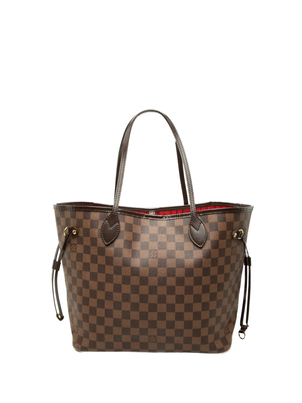 Louis Vuitton Pre-Owned 2012 Damier Ebene Neverfull MM tote bag - Braun
