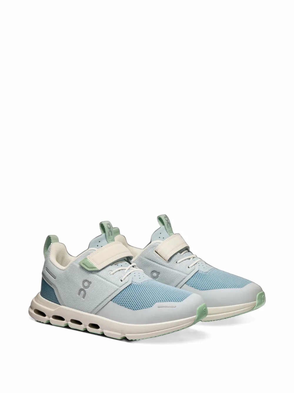 on running kids Cloud Play touch-strap sneakers - Blau