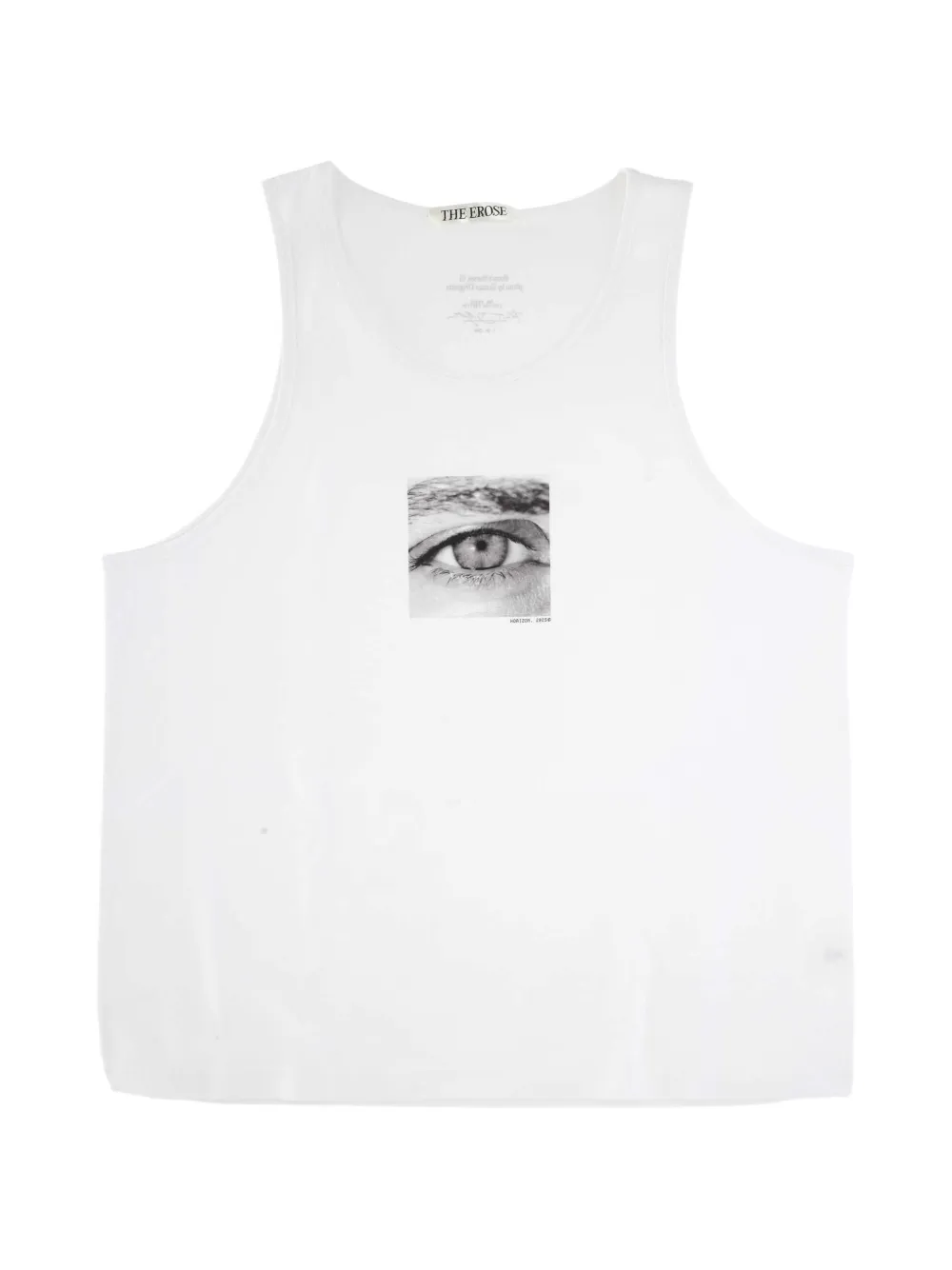 The Erose Horizon graphic-print tank top - Bianco
