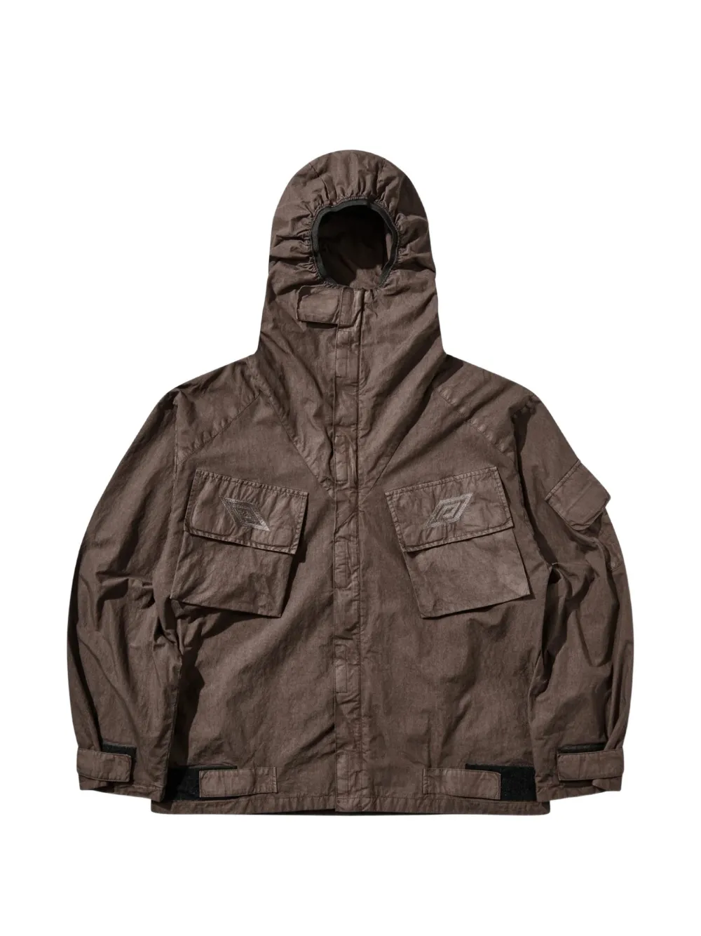 UMBRO x Slam Jam veste Sunday Masked à capuche - Marron UMBRO x Slam Jam veste Sunday Masked à capuche - Marron