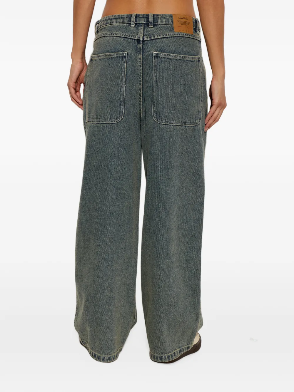 American Vintage Arlow jeans Blauw