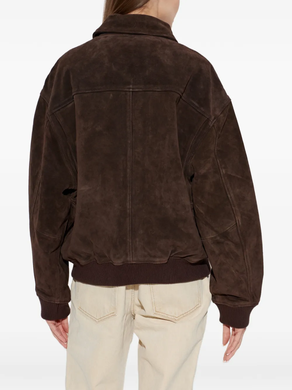 Citizens of Humanity Vivienne suede jacket Bruin