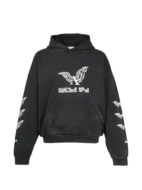 ALEXANDER DIGENOVA Showroom logo-print hoodie