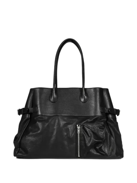 ALEXANDER DIGENOVA buckle-detail leather shoulder bag
