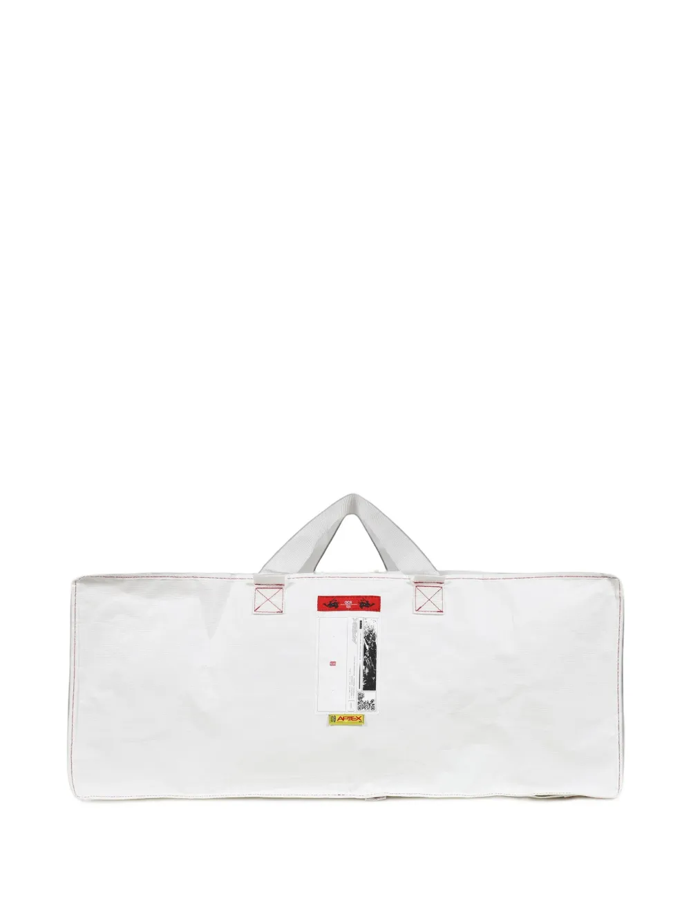 John Doe logo-print backpack Wit