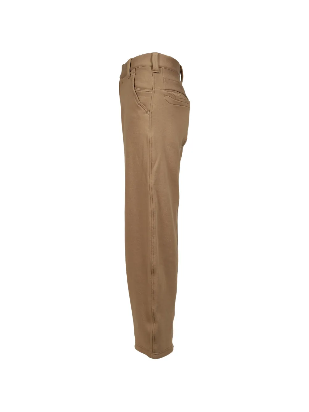 John Doe Katoenen straight broek Bruin