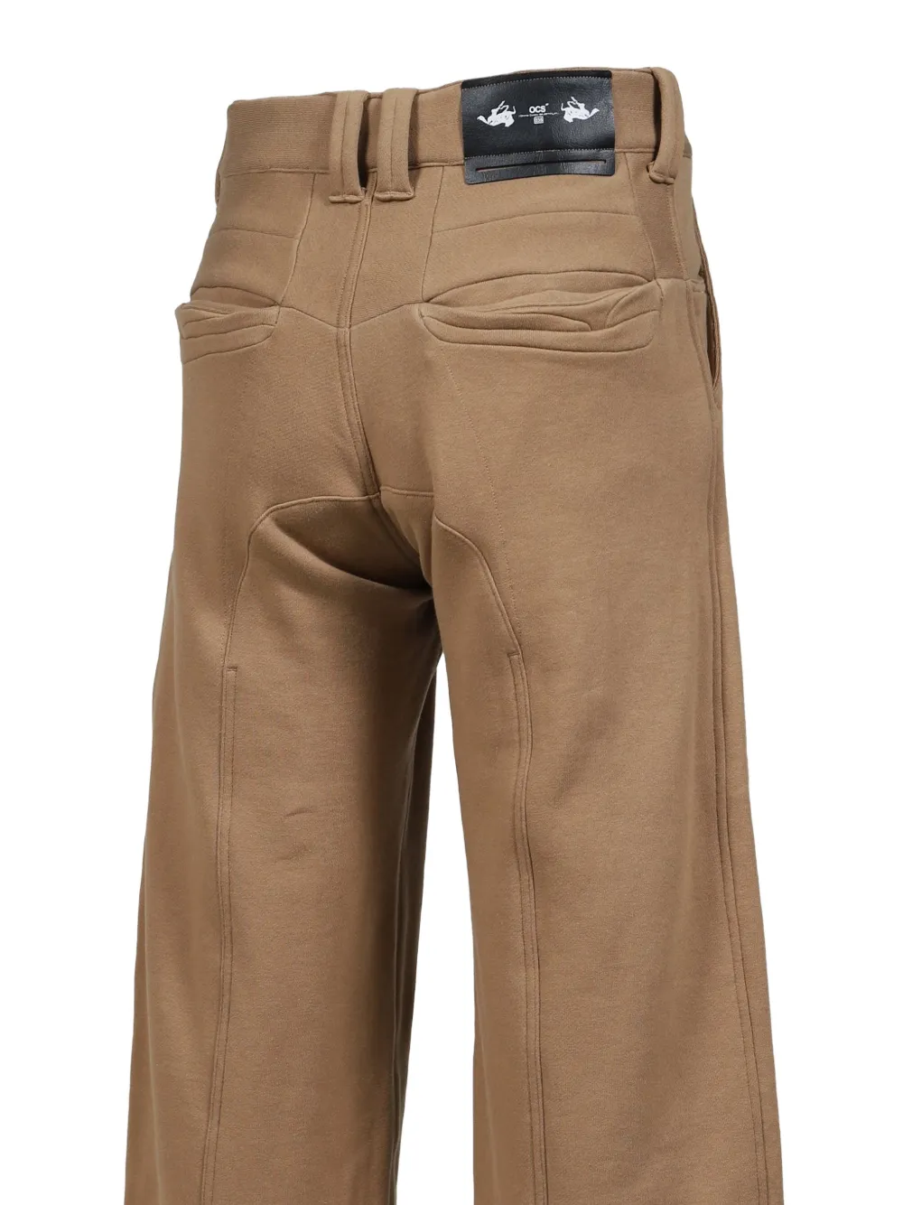 John Doe Katoenen straight broek Bruin