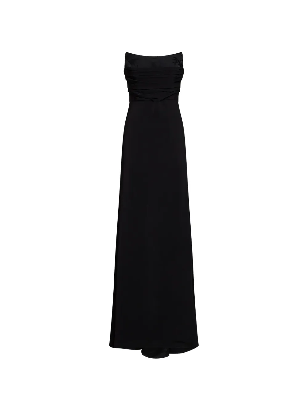 Amen draped strapless maxi dress - Noir Amen draped strapless maxi dress - Noir