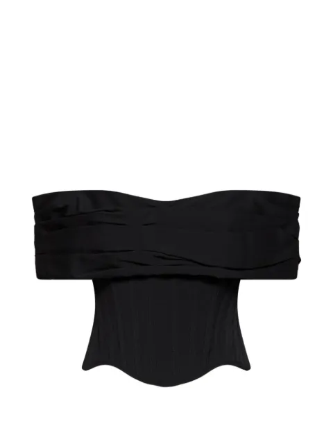 Giuseppe Di Morabito top estilo corset con hombro descubierto