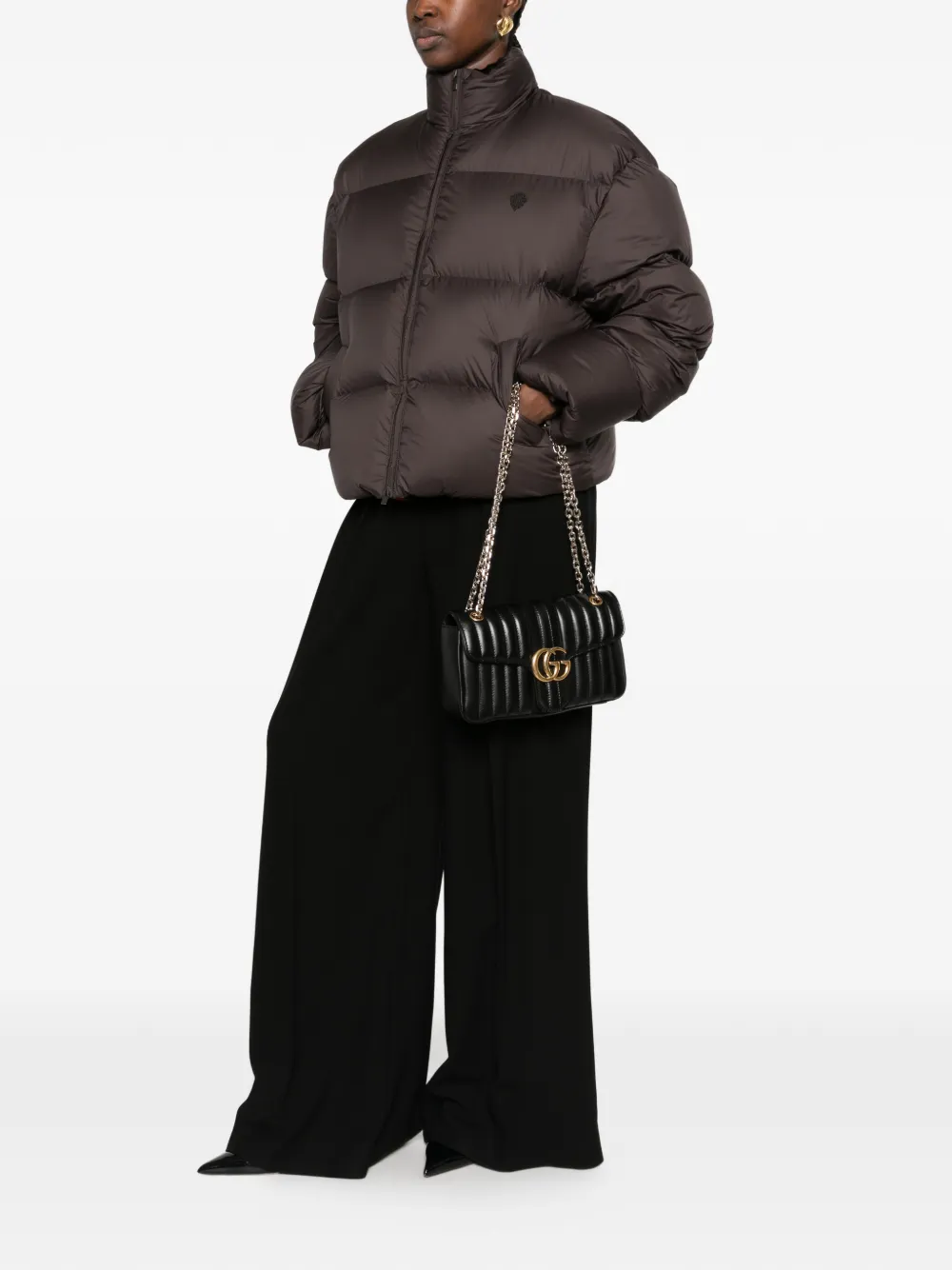 Gucci quilted puffer jacket Bruin