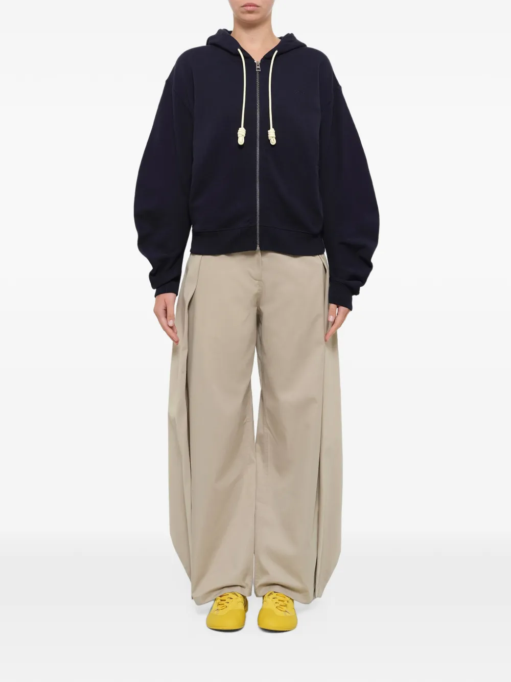 LOEWE Flamenco hoodie in cotton - Blue