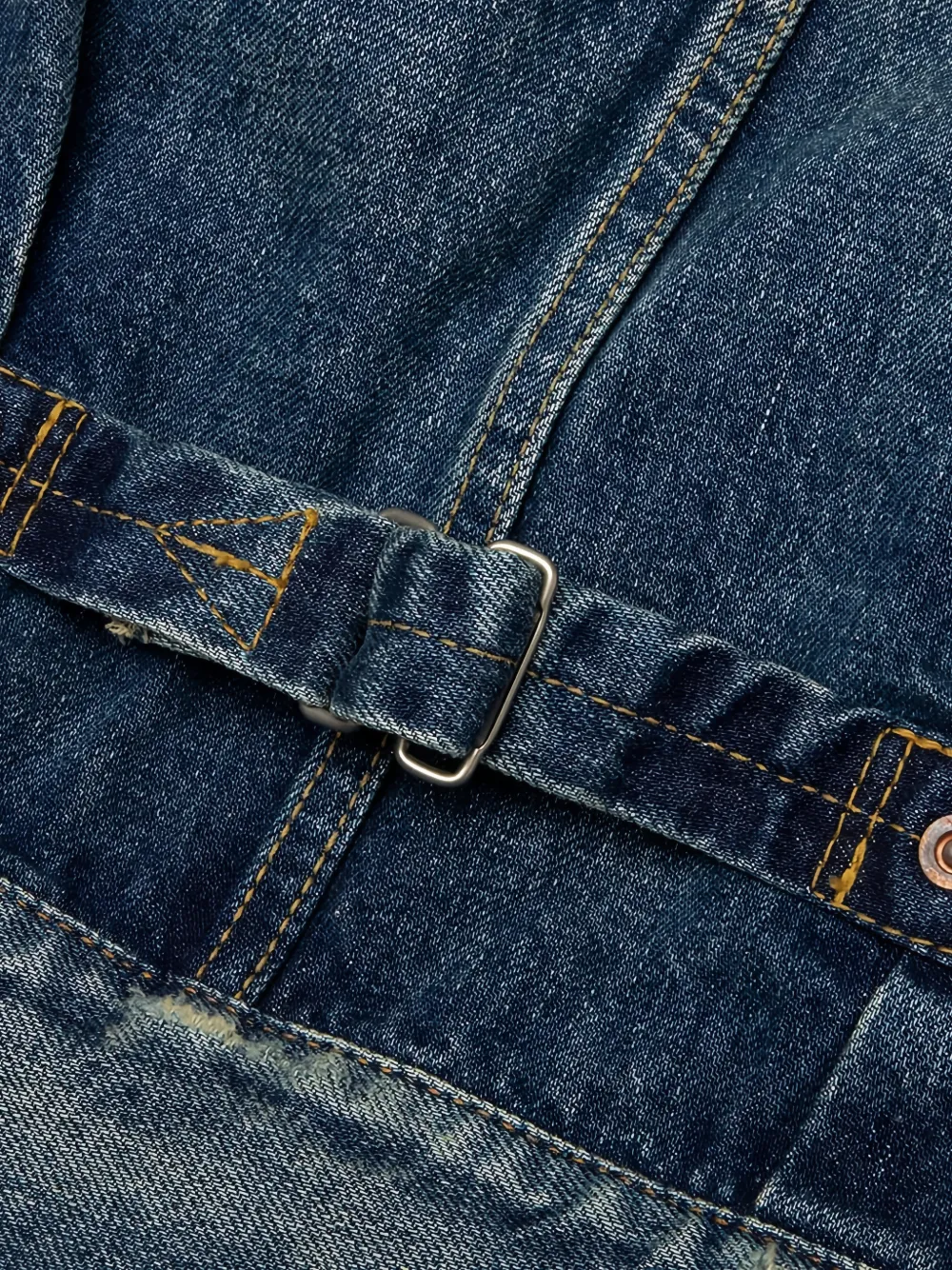 sacai Beyondexx denim jacket Blauw