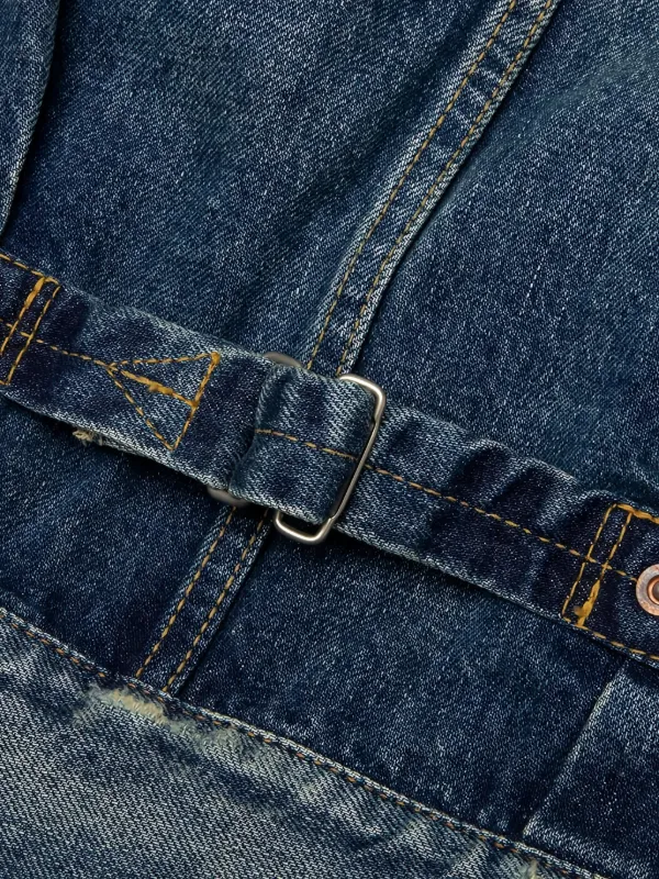 Sacai Beyondexx Denim Jacket | Azul | FARFETCH BR