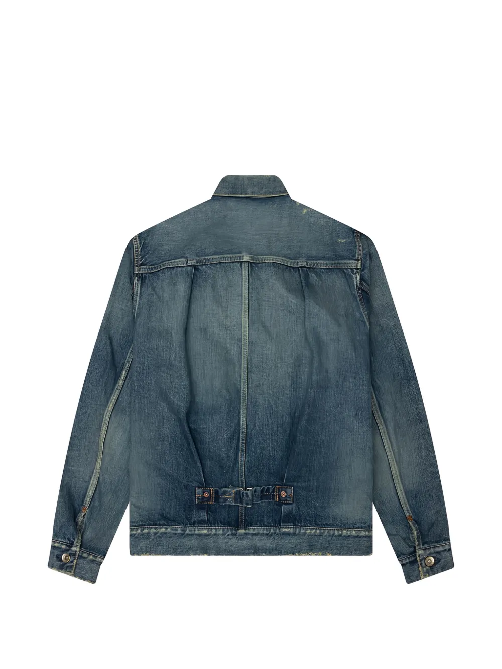 sacai Beyondexx denim jacket Blauw