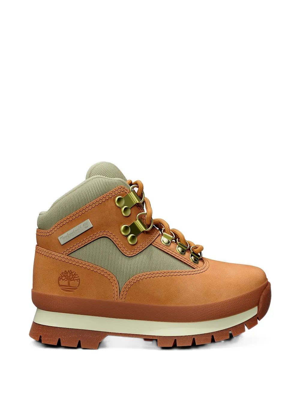 Timberland Kids Euro Hiker lace-up boots - Toni neutri