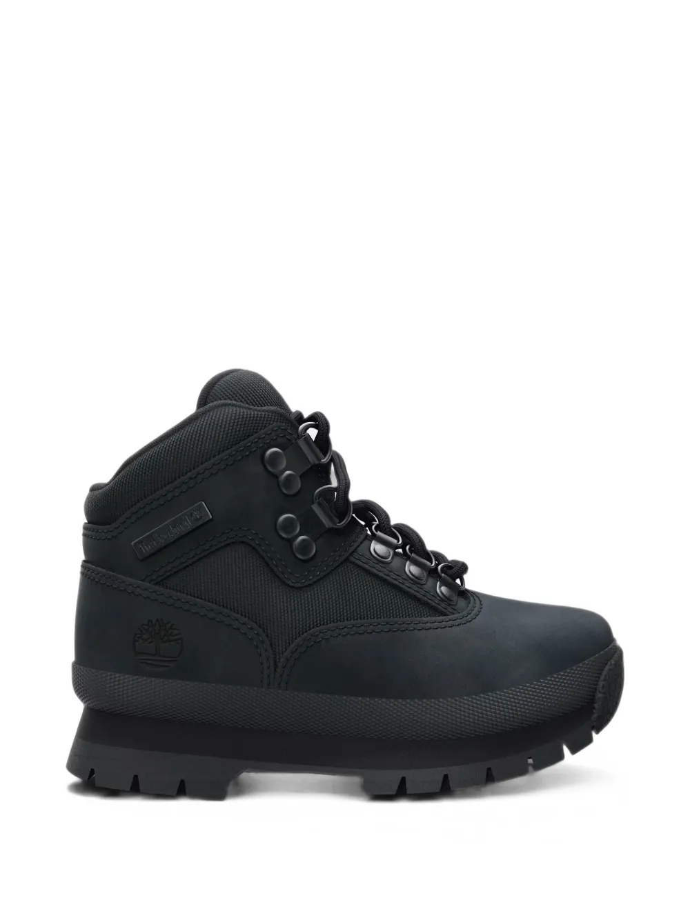 Timberland Kids Euro Hiker lace-up boots - Nero