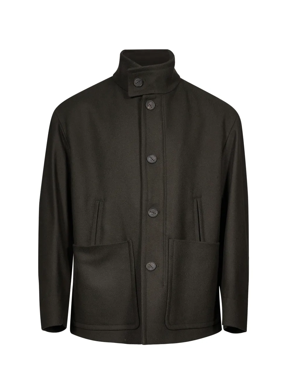 Hevo Tertiveri single-breasted coat - Verde