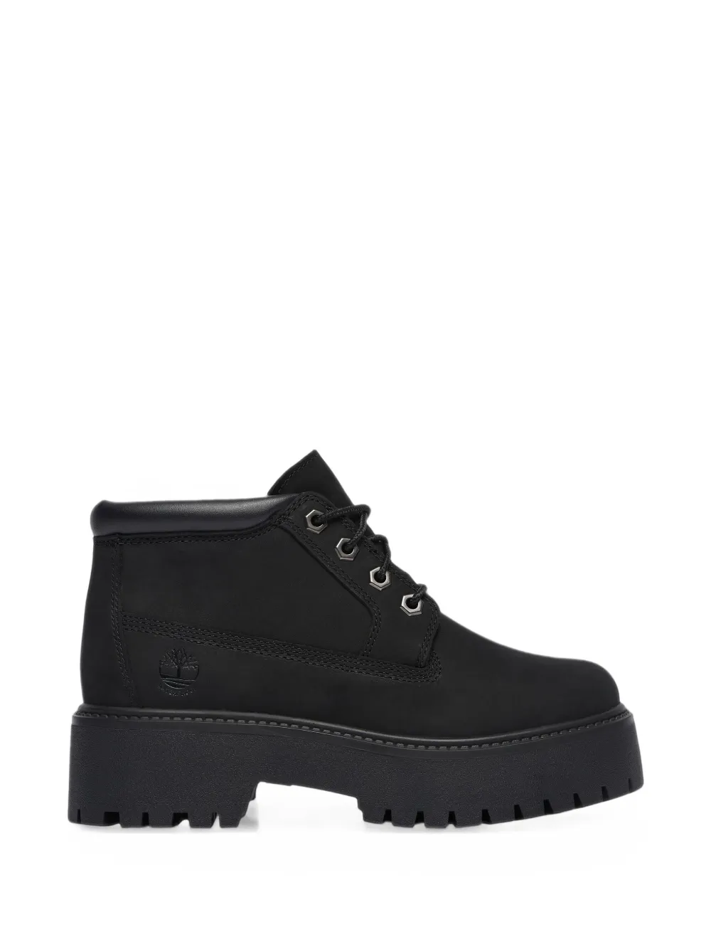 Timberland Kids Nellie Stonestreet platform boots - Nero
