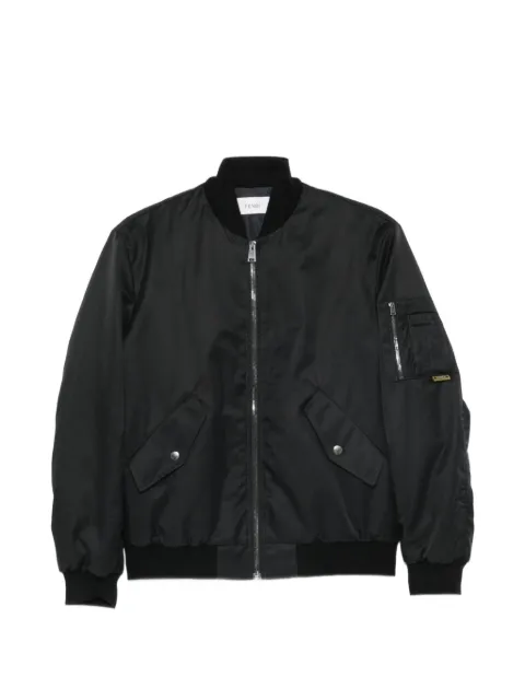 Fendi Kids zip-up bomber jacket