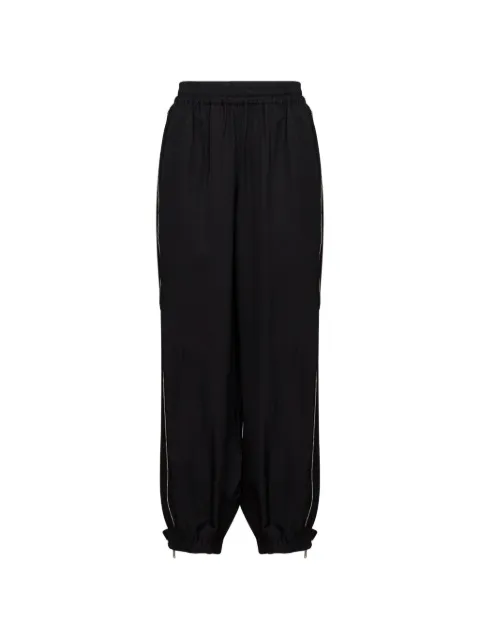 Co zip-detail tapered trousers