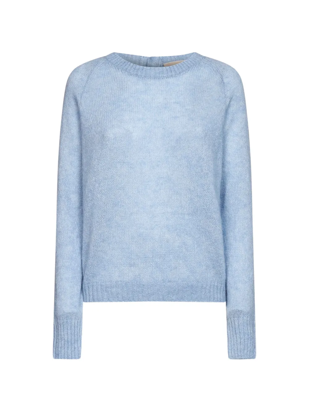Blanca Vita raglan-sleeve button-back sweater Blauw