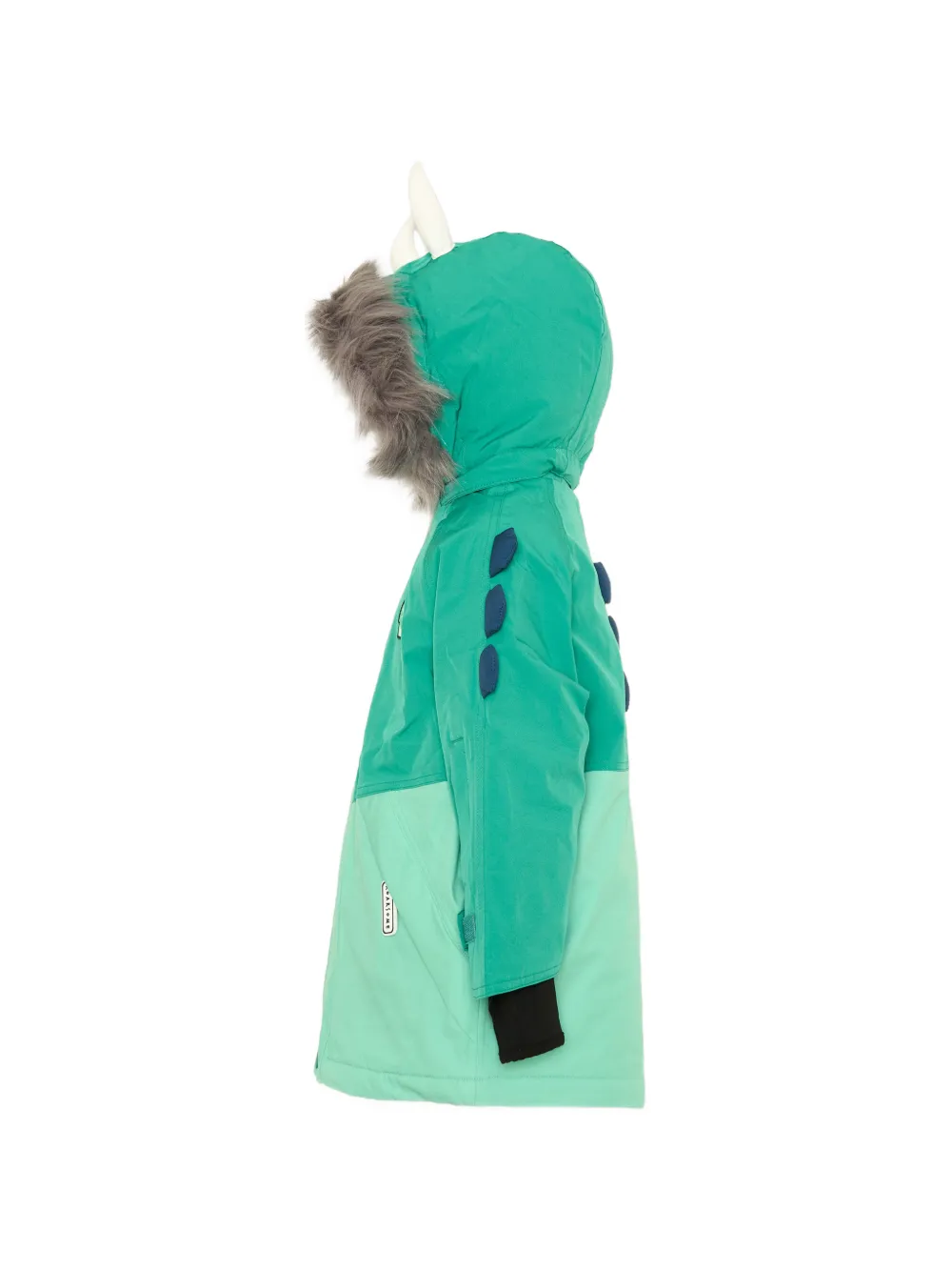 Roarsome Spike The Dino ski jacket Groen