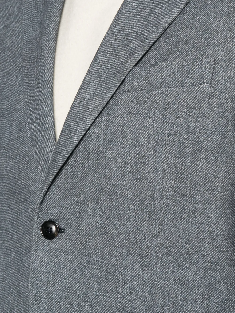 Circolo 1901 herringbone-pattern single-breasted blazer Blauw