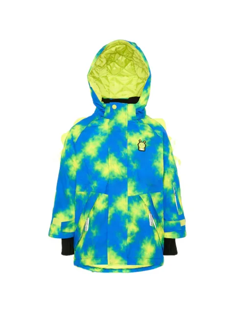 Roarsome Alien tie-dye ski coat
