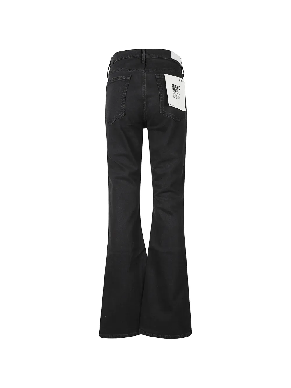 RE DONE Micro Boot low-rise jeans Zwart