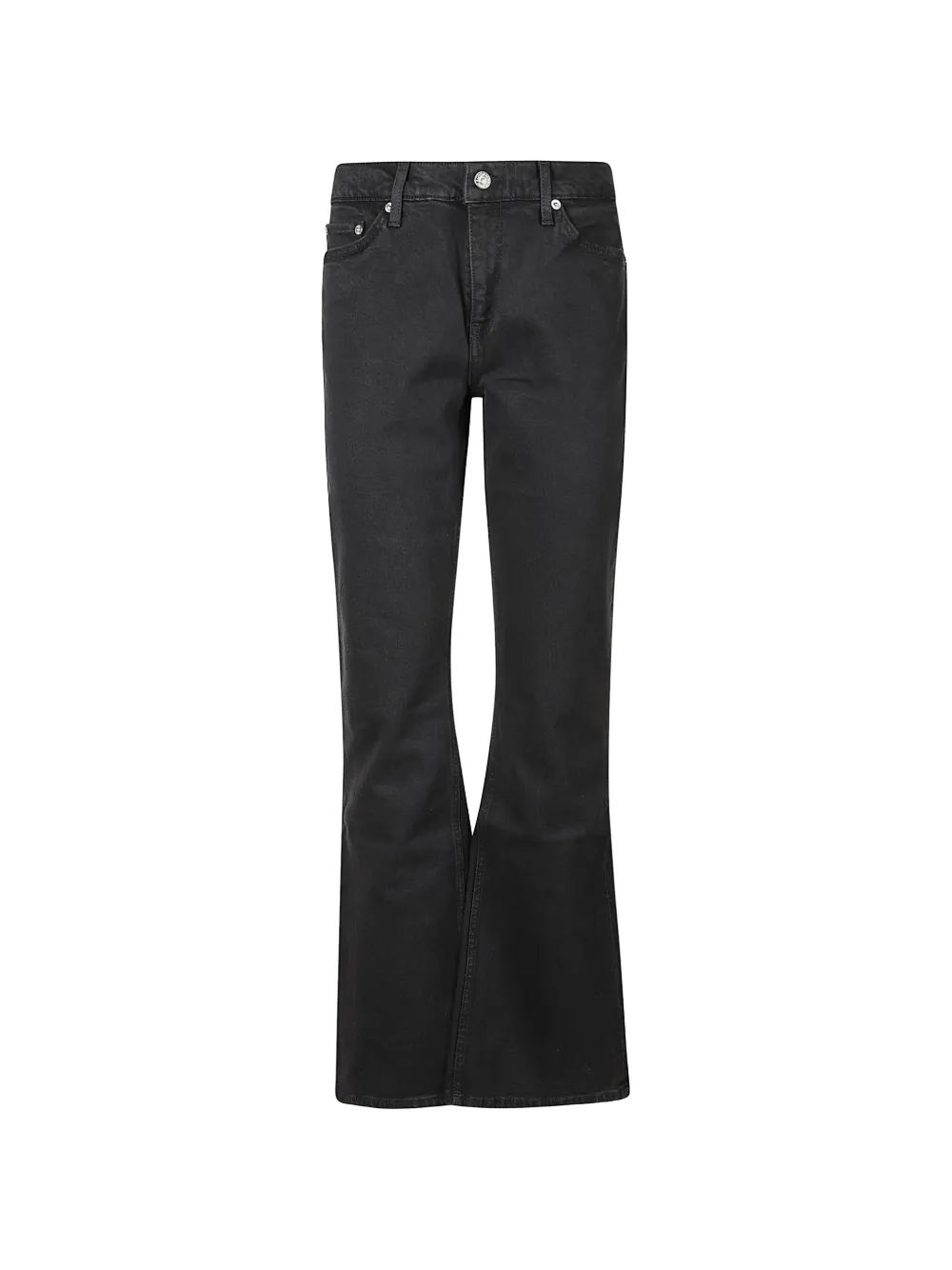 RE/DONE Jeans Micro Boot a vita bassa - Nero