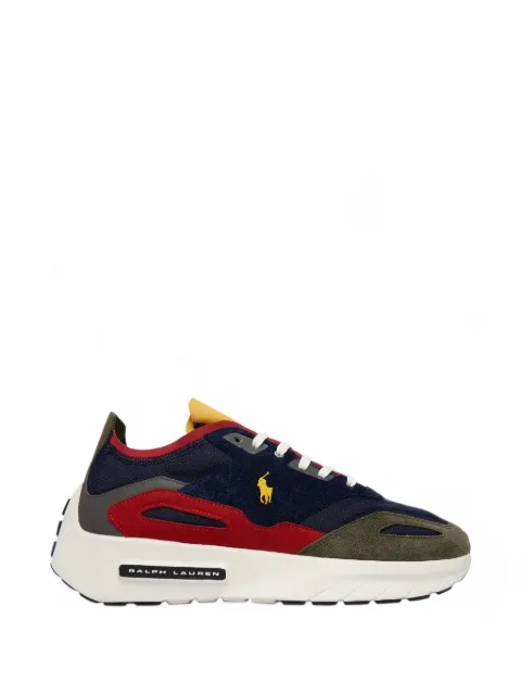 Polo Ralph Lauren Boerum suede-paneled knit sneakers
