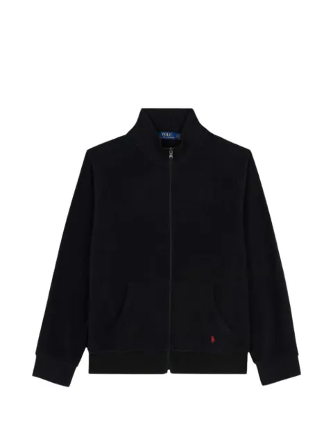Polo Ralph Lauren logo-print zip-up sweater