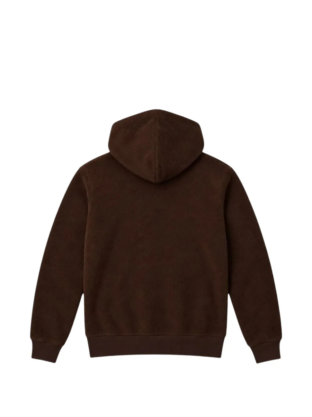 Polo Ralph Lauren Hoodie met trekkoord en fleecetextuur Bruin