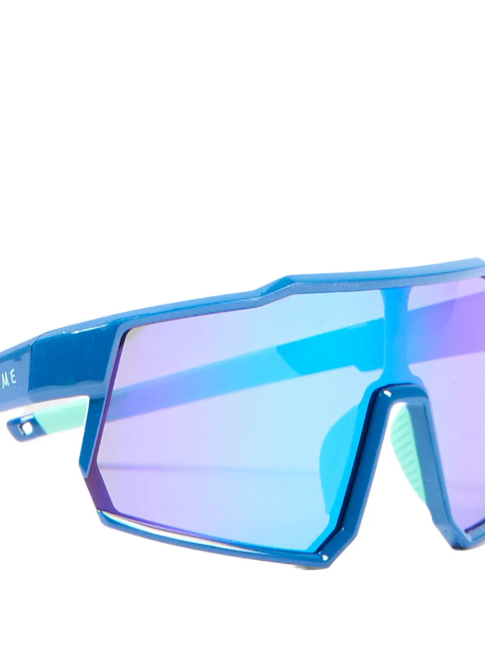 Roarsome Zonnebril met geometrisch montuur Blauw