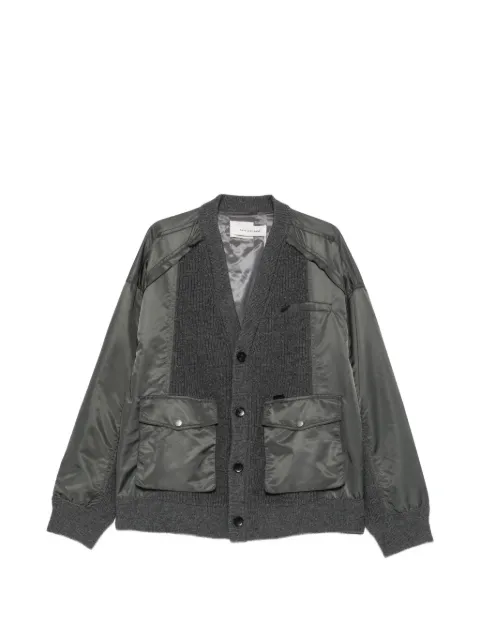 Feng Chen Wang layered bomber jacket