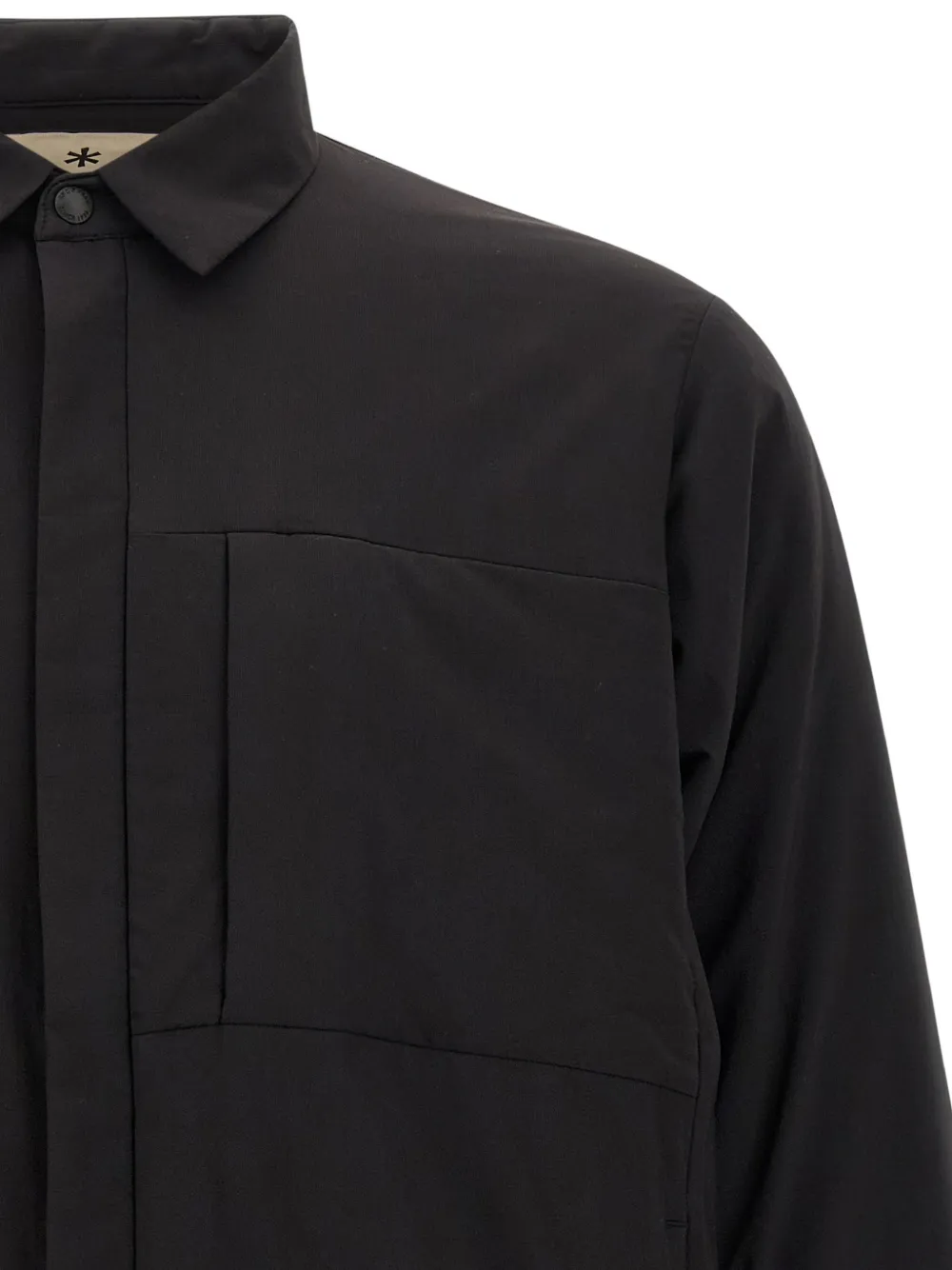 Snow Peak Shirtjack met matte afwerking Zwart