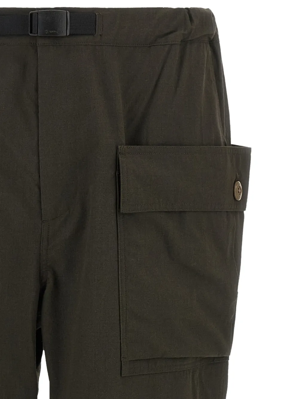 Snow Peak Takibi broek met rechte pijpen Bruin