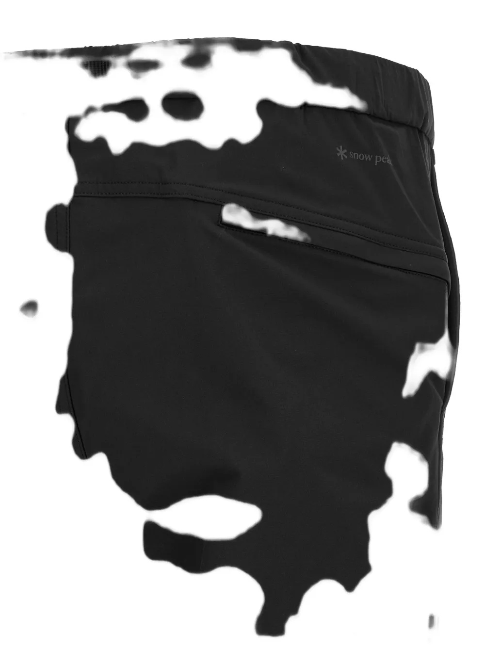 Snow Peak Broek met toelopende pijpen Zwart