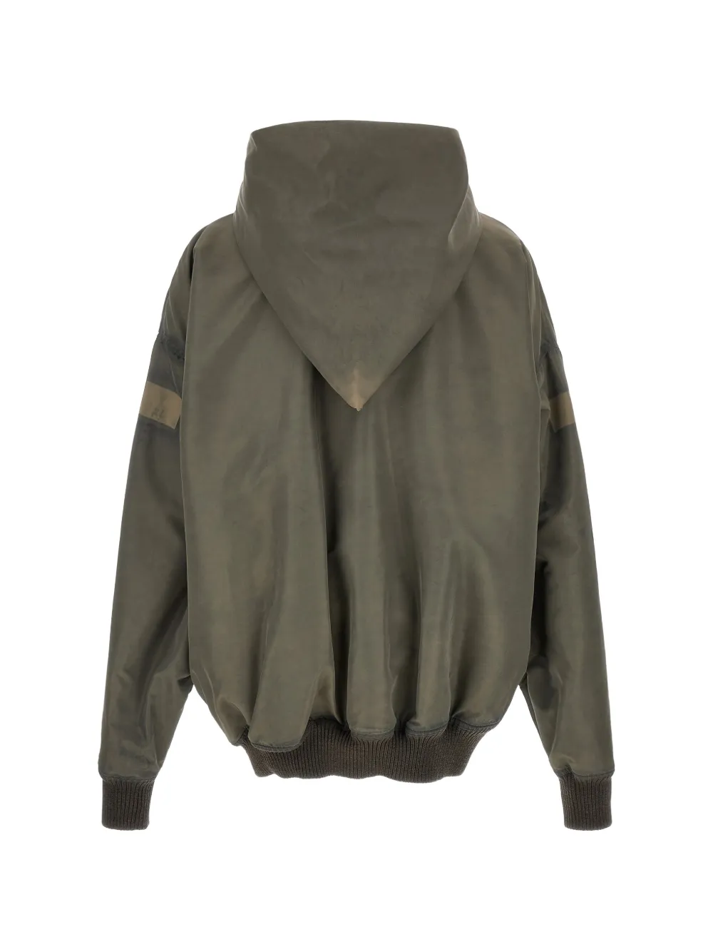 Rick Owens Mountain Hun hoodie jacket Groen