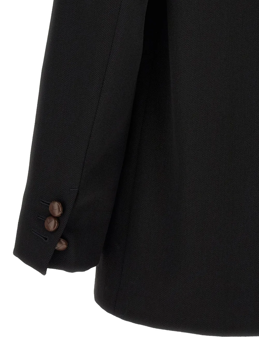 Zegna black wool chore jacket Zwart