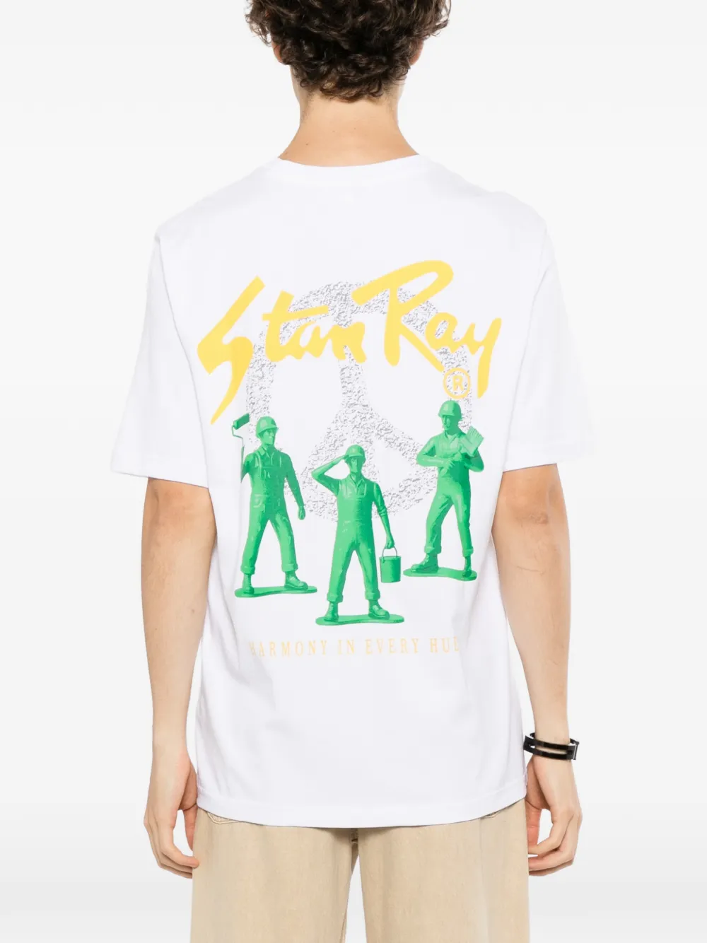 stan ray Harmony tee Wit