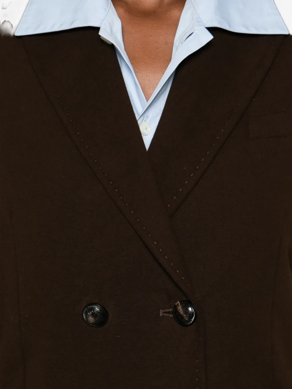 Circolo 1901 double-breasted blazer Bruin