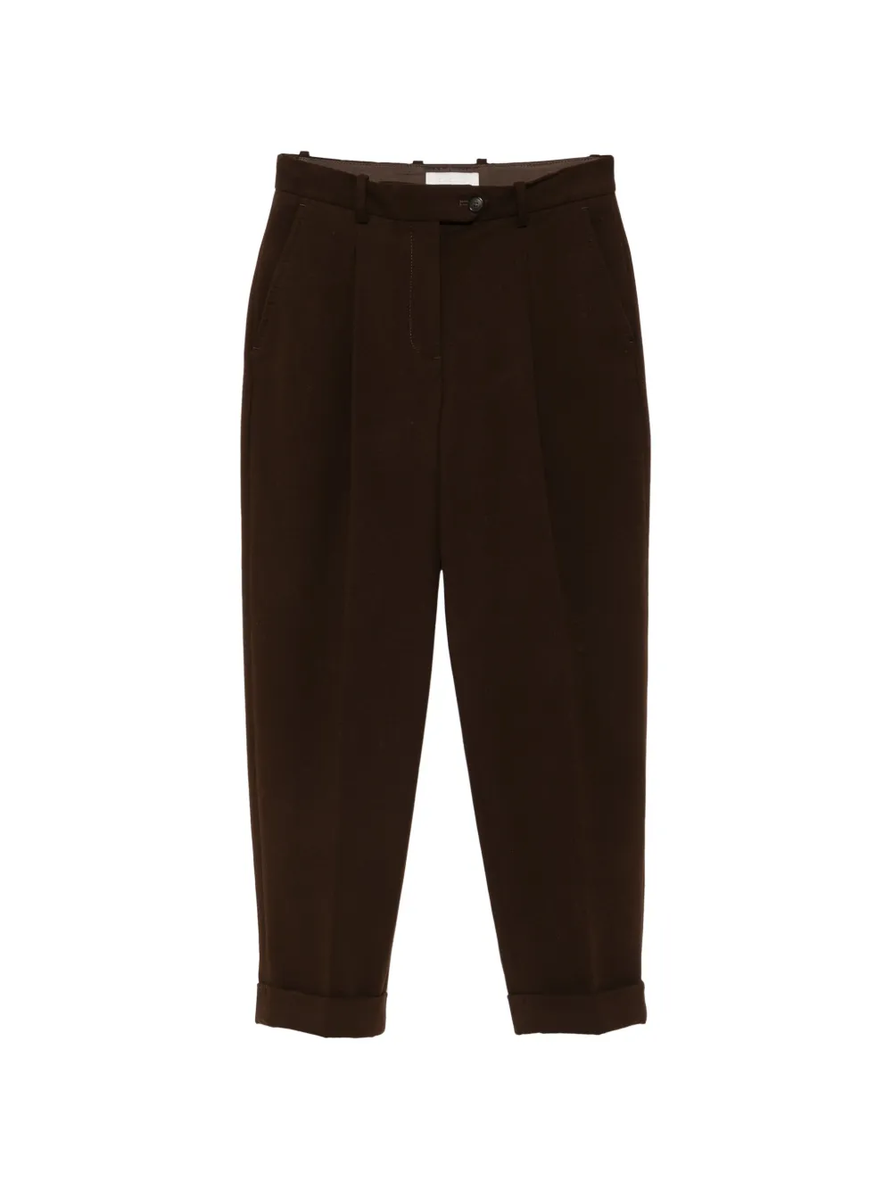 Circolo 1901 Broek met riemlussen Bruin