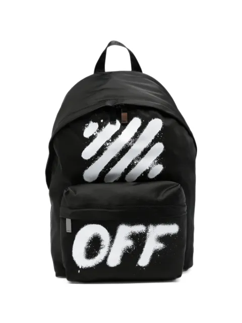 Off-White Diag Spray logo-print backpack