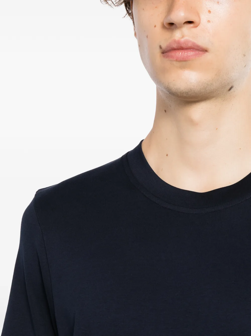 Tagliatore Saxe T-shirt Blauw