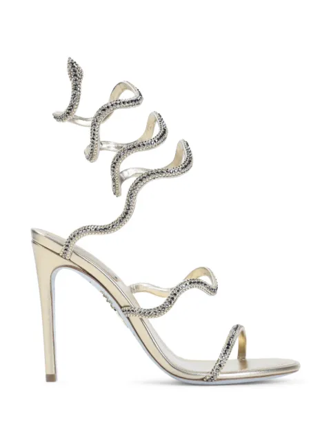 René Caovilla Cleo crystal-embellished sandals
