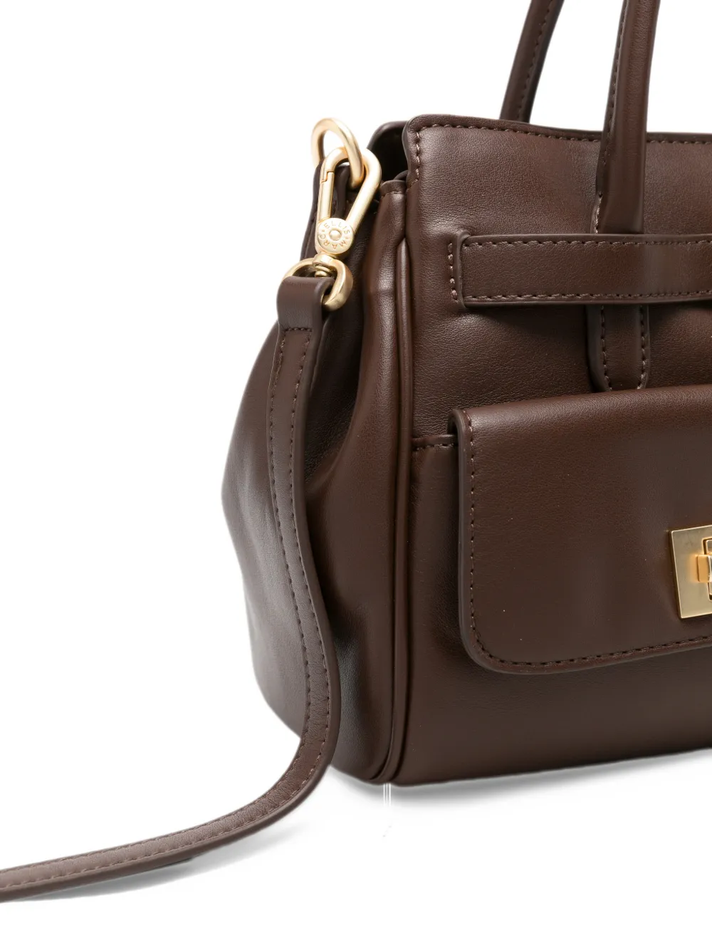 Marc Ellis Myna Soft buckle-detail tote bag Bruin