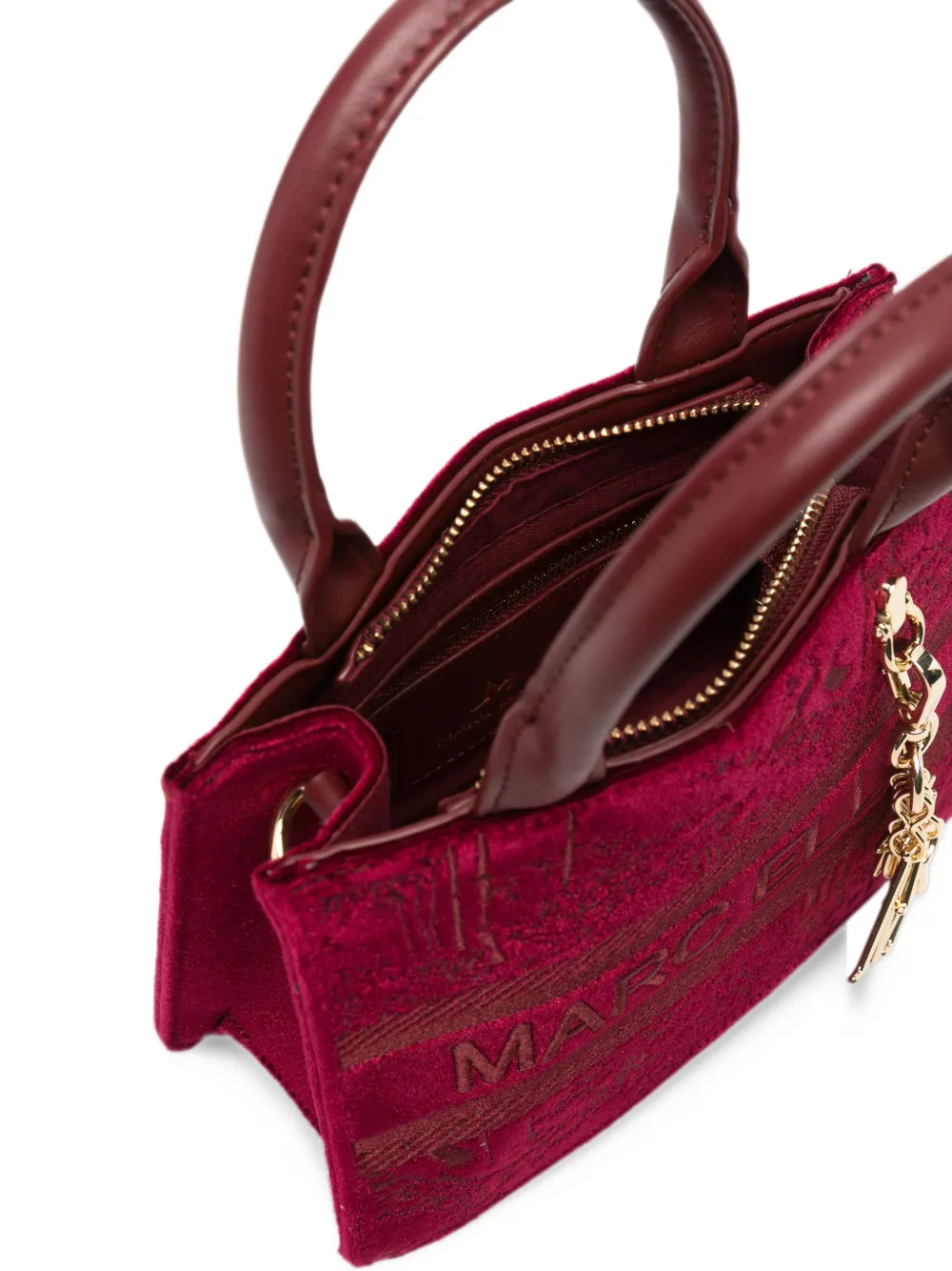 Marc Ellis S Sophy logo-embroidered tote bag Rood