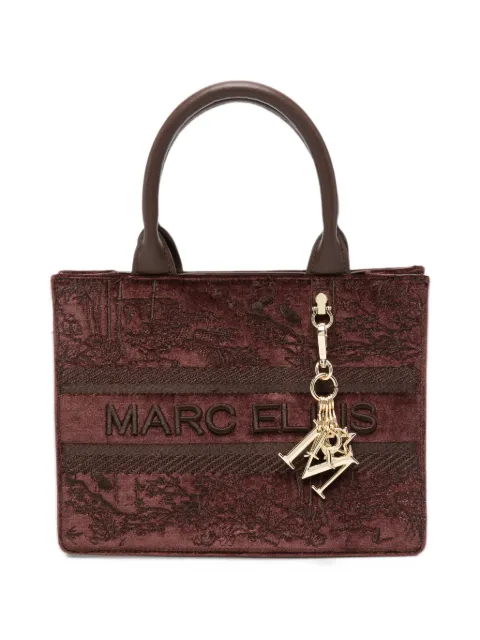 Marc Ellis Sophy logo-embroidered tote bag
