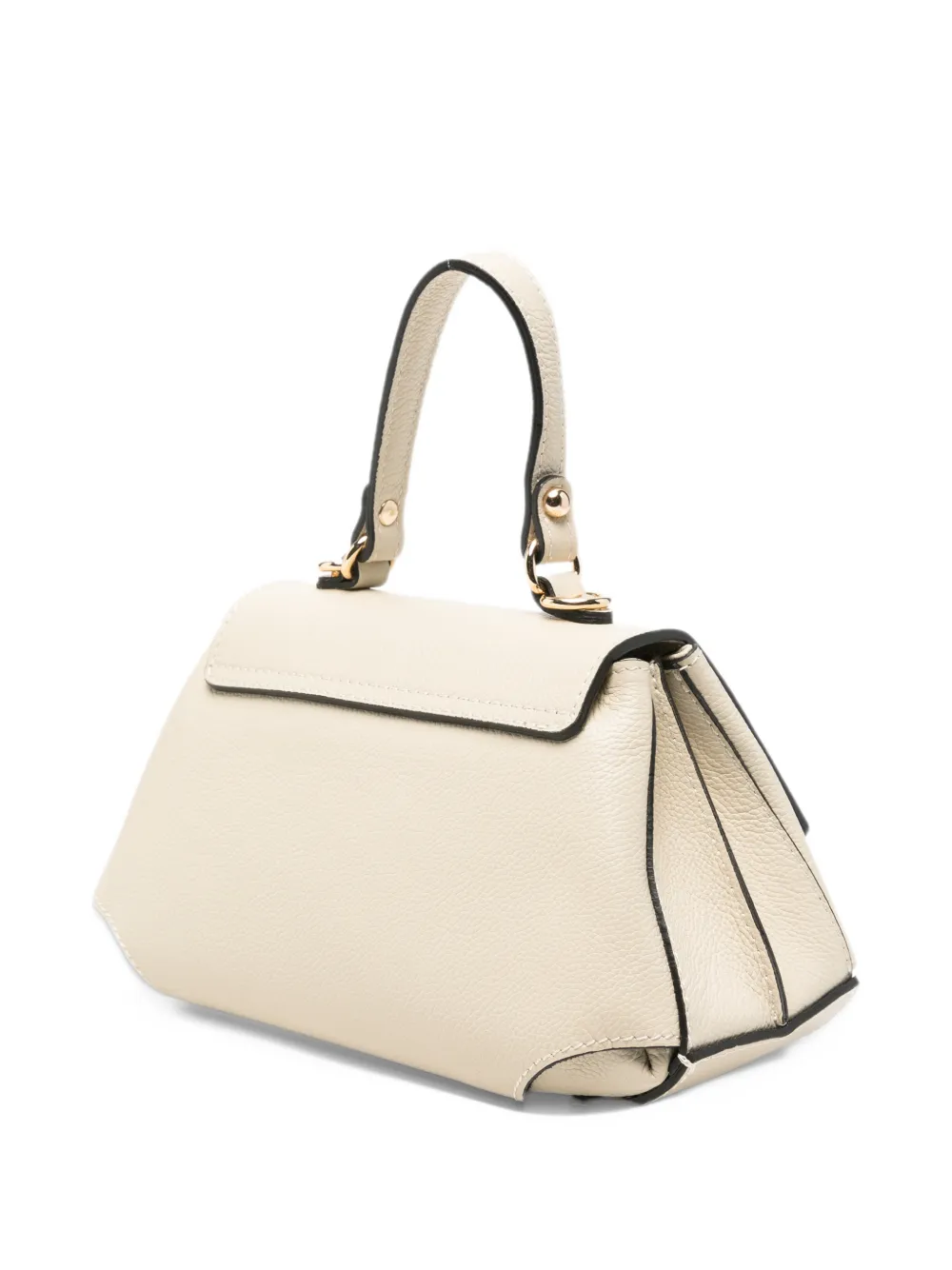 Marc Ellis Spency grainy-leather tote bag Beige
